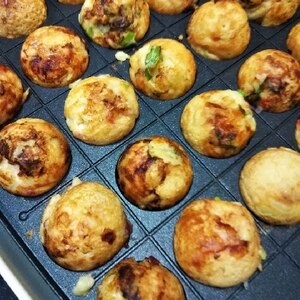 市販のたこ焼き粉を使って★簡単美味しいたこ焼き